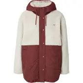 Iriedaily Övergångsjacka 'Arctik' bordeaux / off-white