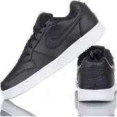 Nike Ebernon Low Svarta Dam Sneakers Svart-Vit AQ1779-001 38