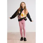Desigual Leggings ljusrosa