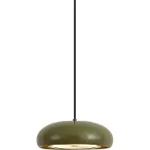 QAZQA Retro taklampa grön med metallskärm 2-ljus - Macaron