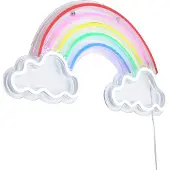 QAZQA Neon Vägglampa Flerfärgad inkl. LED - Rainbow