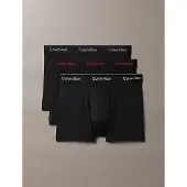 Calvin Klein 3 Pack Relaxed Trunks Icon Cotton Stretch