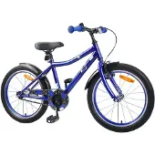 vidaXL Barncykel 20 Tum för 6-11 år gamla Mörkblå