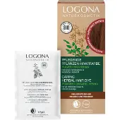 Logona Pflegende Pflanzen-Haarfarbe Powder Chestnut Brown Hårfärg 100 g