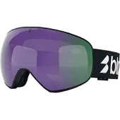 Bliz - Skidglasögon - Floz Matte Black Brown w/ Purple Multi för UnisexUll - Svart