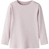 Name it Tröja - Rib - NMFODELE - Light Lilac - - 3 år (98) - Tröja