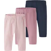 Name it Leggings mörkblå / lila / pastelllila