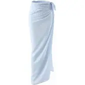 Emilie collection Strandhandduk 'Pareo sarong viscose' ljusblå