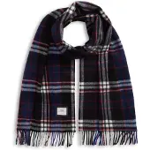 Tommy Hilfiger Pure Wool Jacquard Check Scarf