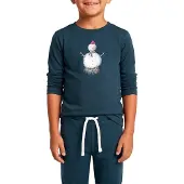 Super.natural Snowman Regular Fit T-shirt Med Lång ärm