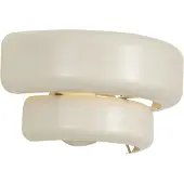 QAZQA Retro vägglampa beige - Ophelia