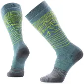 Smartwool - Skidstrumpor - Snowboard Full Cushion Iguchi OTC Socks Dusty Teal för UnisexUll - Storlek 38-41 - Blå