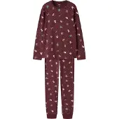 Name it Pyjamas 'NMNVISMAS' konjak / gran / bordeaux / vit