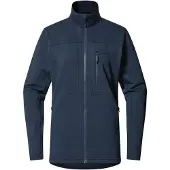 Haglöfs - Vandringskläder dam - Rosson Mid Jacket W Tarn Blue för UnisexTrä - Storlek M - Marinblå