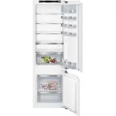 Siemens iQ500 KI87SADE0 - Kylskåp/frys - bottenfrysskåp - inbyggd - fördjupning - bredd: 56 cm - djup: 55 cm - höjd: 177.5 cm - 272 liter - Klass E