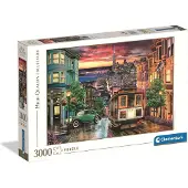 Clementoni Pussel 3000 bitar San Francisco - High Quality Collection