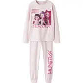 Name it Ara Kpop Pyjamas Med Långa ärmar