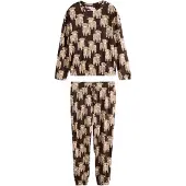 Next Pyjamas ljusbrun / mörkbrun