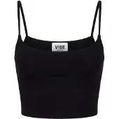 V!BE STUD!OS Topp svart