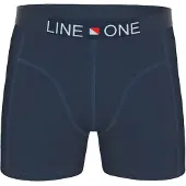 Line One Boxershorts 'Herren Boxershorts aus Baumwolle' marinblå