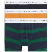 Tommy Hilfiger 3 Pack Signature Repeat Logo Waistband Trunks