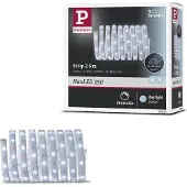 Paulmann MaxLED 250, Universell belysningslist, Atmosfär, inomhus, Silver, IP44, Dagsljus