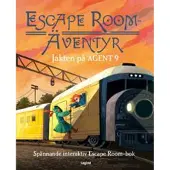 Jakten på Agent 9 : spännande interaktiv Escape Room-bok
