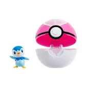 Pokémon Clip 'n Go Piplup med love ball