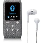 Lenco Xemio-861, MP4-spelare, 8 GB, TFT, USB 3.2 Gen 1 (3.1 Gen 1), FM-radio, Grå