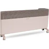 Vonroc Lyxig Elvärmare – Textilpanel – Inverter – 2500W – Beige | WiFi