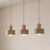 Sigma Hänglampa Rif , dimbar, Creme / bärnsten, Vardagsrum / matsal, Metall, Modern, Pendellampa
