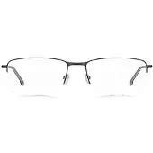 BOSS Black half-rim optical frames with logo temples