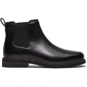 Timberland för män. TB0A42PGW021 Svarta Chelsea-stövletter i Stormbucks-läder (43), Hud, Karta, Ingen, Casual