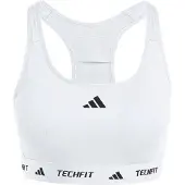 Adidas Sport Bh Techfit - Vit Dam, storlek X-Small