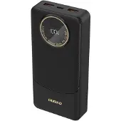 Dudao Powerbank 22,5W PD 20000mAh med USB och USB-C - Svart