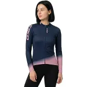 Q36.5 Gregarius Hynrid Light Collar Fade Långärmad Trikå