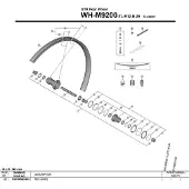 Shimano Xtr 24h Wh-m9200-tl Ewhrimz0005 Mtb-fälg