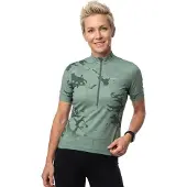Loeffler Mysteria Mid Half Zip Korta ärmar Cykeltröja