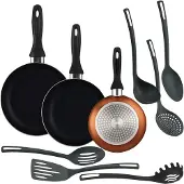Wellhome 16/20/24 Cm Stekpanne Set 3 Bitar