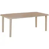Garbar Olot Recycled Trädgårdsbord 180x90 Cm