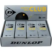 Dunlop Club Single Yellow Dot Squashbollar