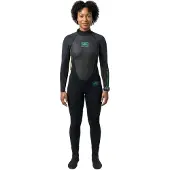 Ocean & Earth Surf School 3 Mm Våtdräkt I Neopren Med Långa ärmar Och Dragkedja På Ryggen För Damer