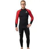 Seland Mundaka Ii 4.3 Mm Långärmad Våtdräkt I Neopren Med Dragkedja På Ryggen