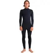 Quiksilver E Session 4/3 Mm Långärmad Neopren Våtdräkt Med Bröst Blixtlås
