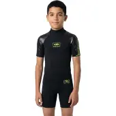 Ocean & Earth Surf School Spring 2 Mm Kortärmad Shorty Med Dragkedja Bak