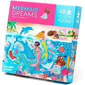 Crocodile Creek Mermaid Dreams Pussel 48 Bitar