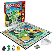 Hasbro Monopol Junior-spel I Portugisiska