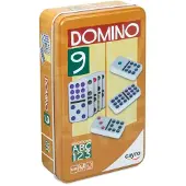 Cayro Färgat Dubbel-9 Domino Brädspel