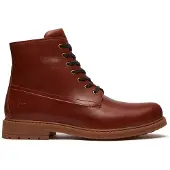 Timberland för män. TB0A2N2GEM61 Stormbucks bruna läderkängor (41), Hud, Karta, Zip, Casual