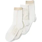 GUESS Sockor guld / vit